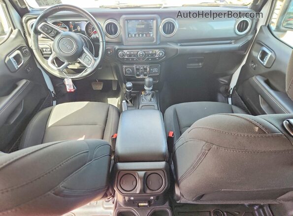 1C4HJXEG2MW854182 2021 JEEP WRANGLER White Առջևի վահանակի տեսք