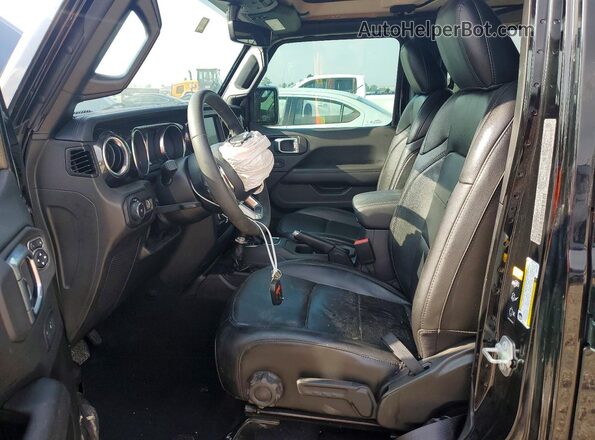 1C4HJXEG2PW623612 2023 JEEP WRANGLER Black Widok wnętrza z przodu