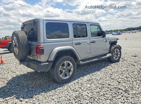 1C4HJXEG3MW511185 2021 JEEP WRANGLER Серебряный 