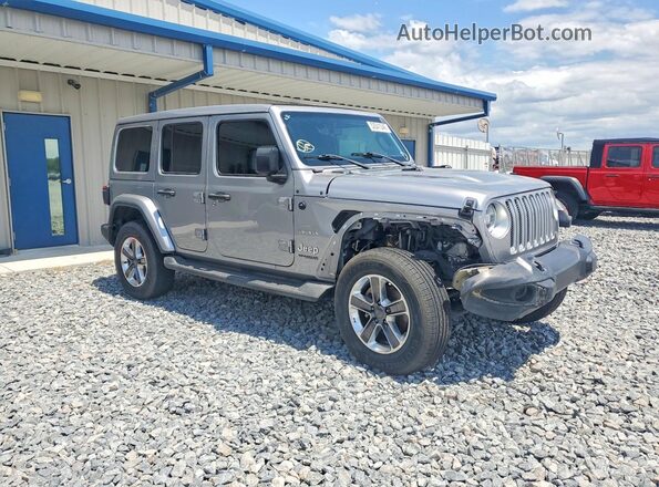 1C4HJXEG3MW511185 2021 JEEP WRANGLER Серебряный 