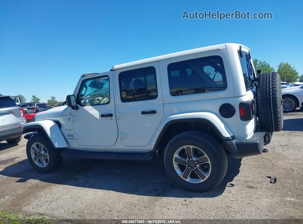1C4HJXEG3MW660373 2021 JEEP WRANGLER UNLIMITED White Սալոնի 360 աստիճան տեսք