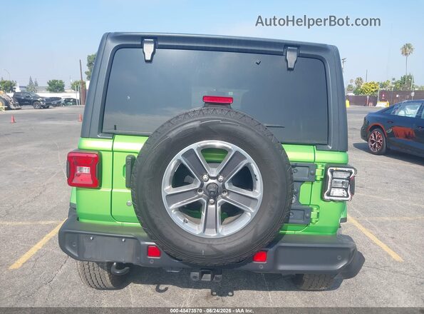 1C4HJXEG6JW251781 2018 JEEP WRANGLER UNLIMITED Green 