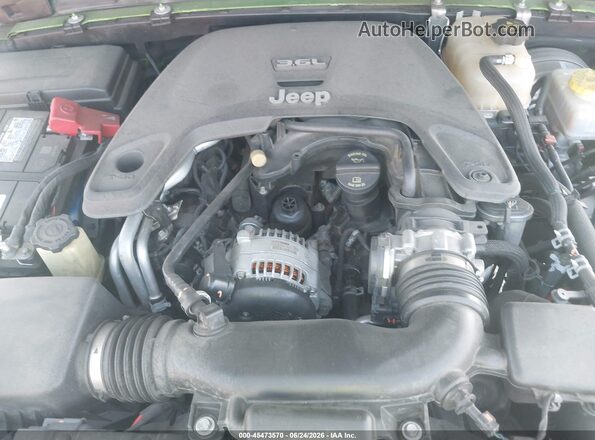 1C4HJXEG6JW251781 2018 JEEP WRANGLER UNLIMITED Green Vista trasera