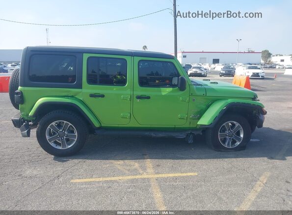 1C4HJXEG6JW251781 2018 JEEP WRANGLER UNLIMITED Green Vista interior trasera