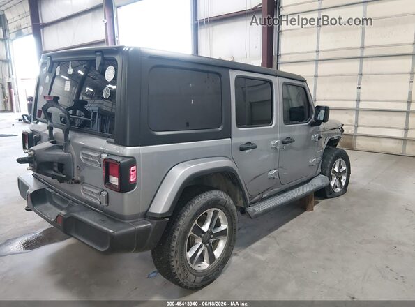 1C4HJXEG8KW555793 2019 JEEP WRANGLER UNLIMITED Silver Задня права чверть