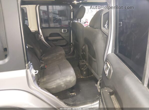 1C4HJXEG8KW555793 2019 JEEP WRANGLER UNLIMITED Silver Вид наклейки з VIN-кодом