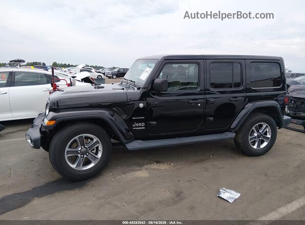 1C4HJXEG8MW550418 2021 JEEP WRANGLER UNLIMITED Black სალონის 360-გრადუსიანი ხედი