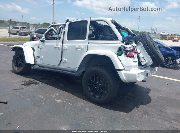1C4HJXEM6PW507173 2023 JEEP WRANGLER White Հետևի ձախ