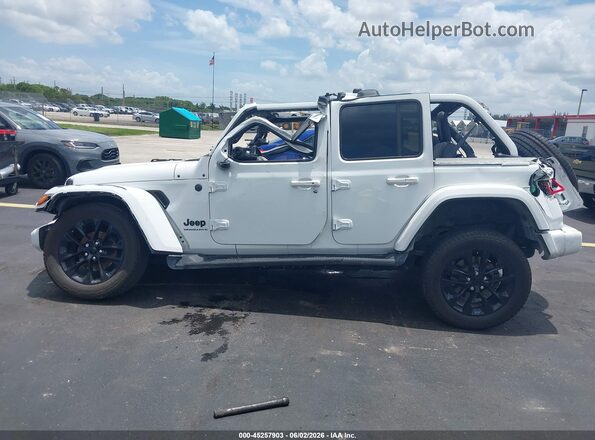 1C4HJXEM6PW507173 2023 JEEP WRANGLER White Սալոնի 360 աստիճան տեսք