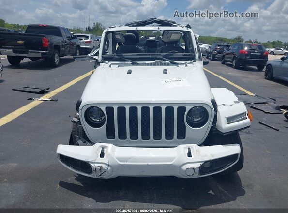 1C4HJXEM6PW507173 2023 JEEP WRANGLER White Սարքավորումների վահանակի տեսք