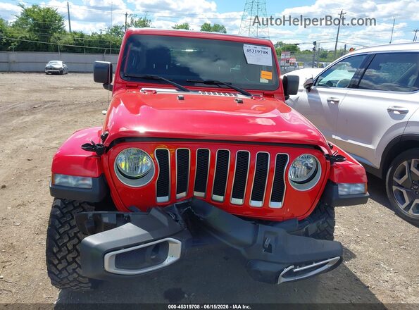 1C4HJXEN0LW172785 2020 JEEP WRANGLER UNLIMITED Red Vista interior trasera