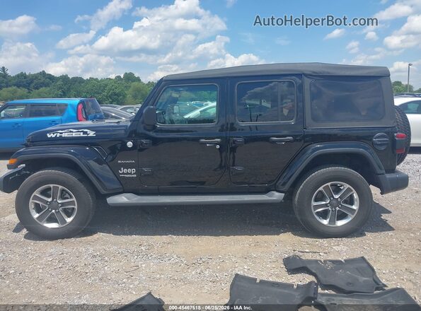1C4HJXEN2JW182859 2018 JEEP WRANGLER UNLIMITED Black Панорамний вид салону 360°