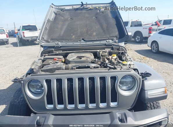 1C4HJXEN2LW217094 2020 JEEP WRANGLER Gray უკანა ხედი