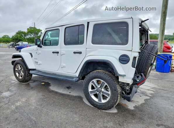 1C4HJXEN4KW679512 2019 JEEP WRANGLER Белый Задняя левая четверть