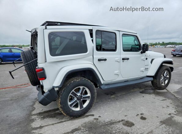 1C4HJXEN4KW679512 2019 JEEP WRANGLER Белый Задняя правая четверть