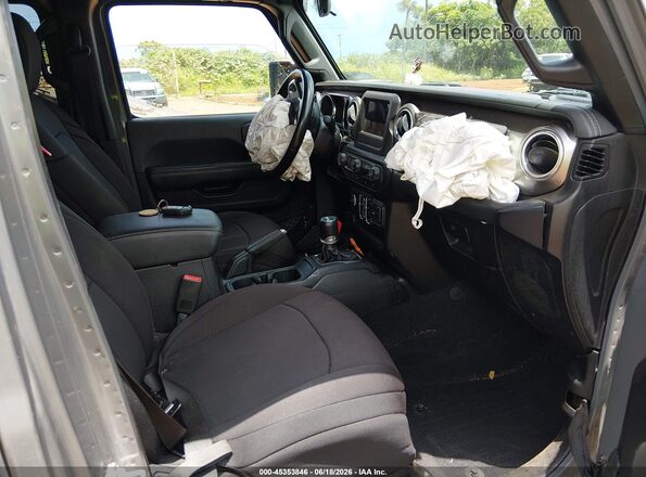 1C4HJXEN4LW235953 2020 JEEP WRANGLER UNLIMITED Gray Vista interior delantera