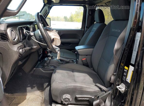 1C4HJXEN4LW259136 2020 JEEP WRANGLER Black Սալոնի դիմացի տեսք
