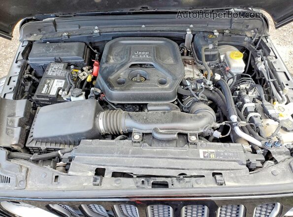 1C4HJXEN4LW259136 2020 JEEP WRANGLER Black Շարժիչի բաժամունքի տեսք