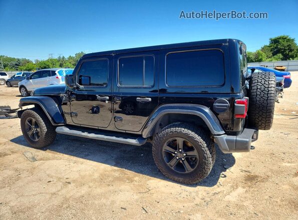 1C4HJXEN4MW539480 2021 JEEP WRANGLER Black Հետևի ձախ