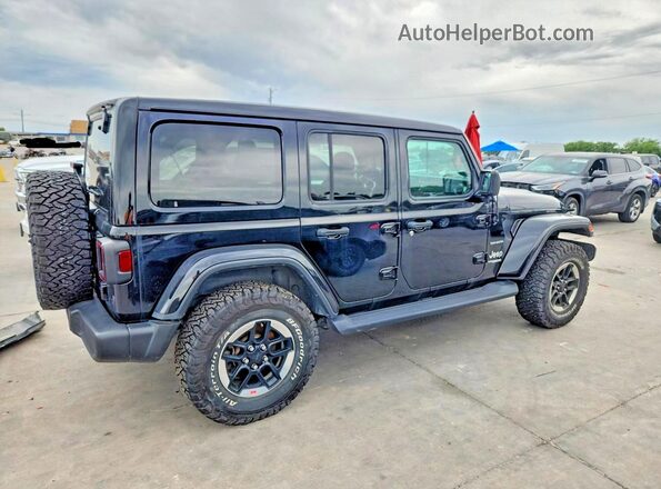 1C4HJXEN5MW682941 2021 JEEP WRANGLER Черный Задняя правая четверть
