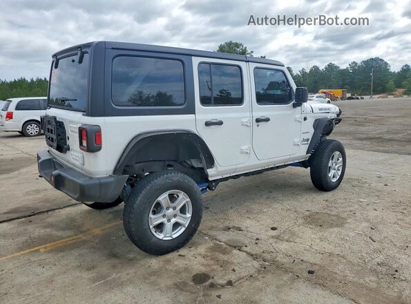 1C4HJXEN6MW679384 2021 JEEP WRANGLER White Rear right