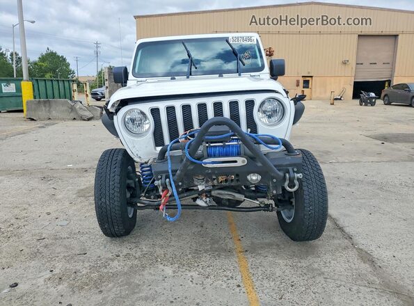 1C4HJXEN6MW679384 2021 JEEP WRANGLER White Front view