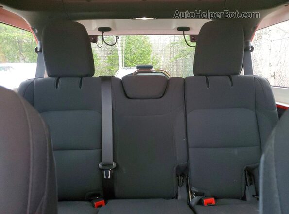 1C4HJXEN7MW588446 2021 JEEP WRANGLER Red Вид задніх сидінь