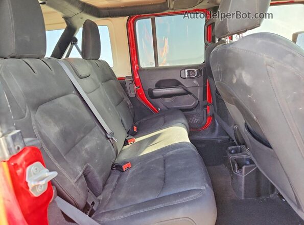 1C4HJXEN8LW213941 2020 JEEP WRANGLER Red უკანა სალონის ხედი