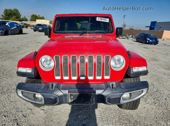 1C4HJXEN8LW213941 2020 JEEP WRANGLER Red წინა ხედი