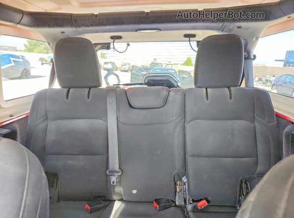 1C4HJXEN8LW213941 2020 JEEP WRANGLER Red უკანა სავარძლების ხედი