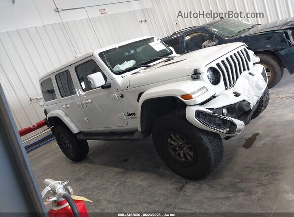 1C4HJXENXMW519010 2021 JEEP WRANGLER UNLIMITED Белый Вид задней части салона