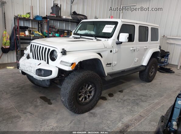 1C4HJXENXMW519010 2021 JEEP WRANGLER UNLIMITED Белый Передняя левая четверть