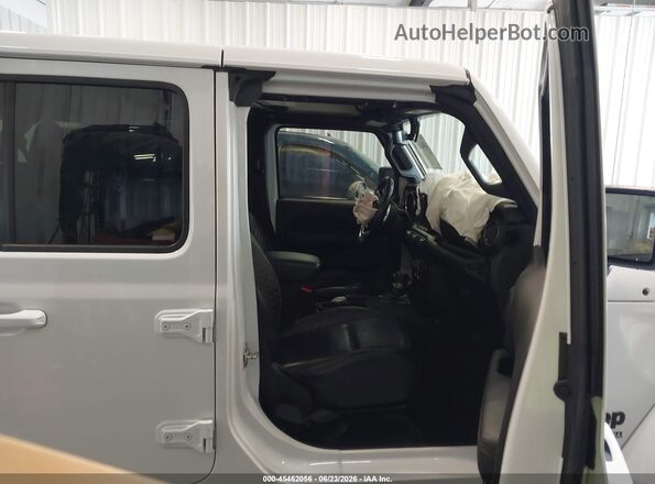 1C4HJXENXMW519010 2021 JEEP WRANGLER UNLIMITED Белый Вид салона спереди