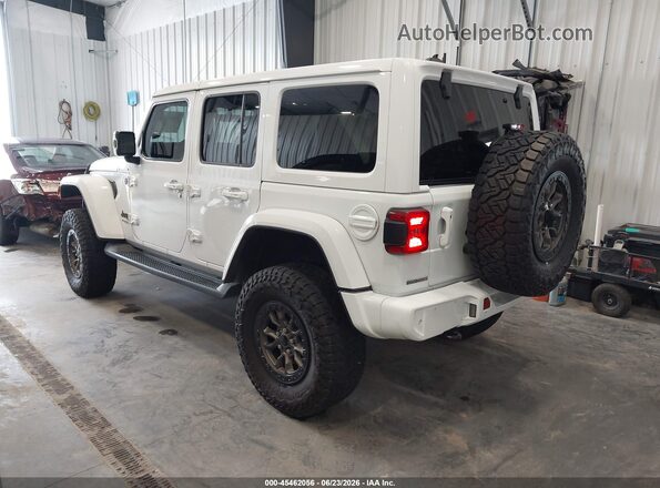 1C4HJXENXMW519010 2021 JEEP WRANGLER UNLIMITED Белый Задняя левая четверть