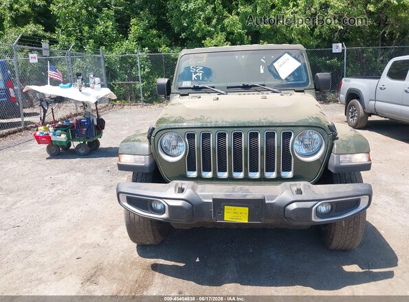 1C4HJXENXMW573603 2021 JEEP WRANGLER Green Вид щитка приладів