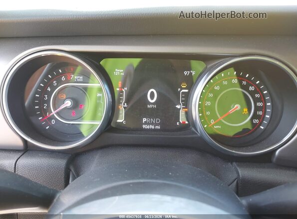 1C4HJXFG0KW614494 2019 JEEP WRANGLER UNLIMITED Yellow Vista de los asientos traseros