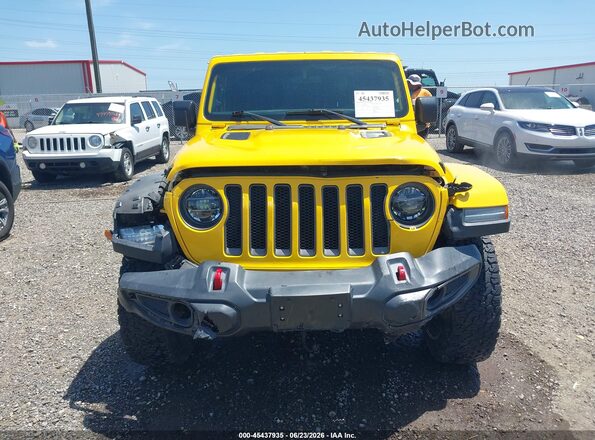1C4HJXFG0KW614494 2019 JEEP WRANGLER UNLIMITED Yellow Vista frontal