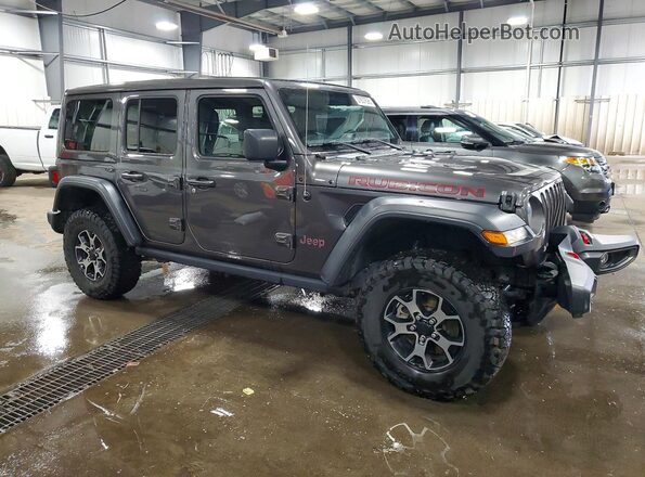 1C4HJXFG1JW266820 2018 JEEP WRANGLER Gray Front right