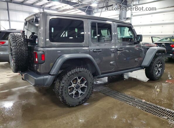1C4HJXFG1JW266820 2018 JEEP WRANGLER Gray Rear right