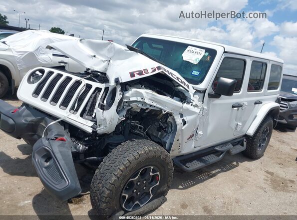 1C4HJXFG2PW549297 2023 JEEP WRANGLER White წინა მარცხენა ხედი სამი მეოთხედიდან