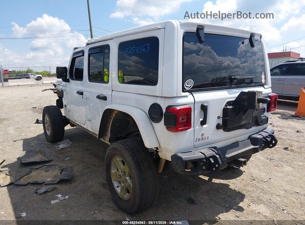 1C4HJXFG4LW217629 2020 JEEP WRANGLER UNLIMITED White Հետևի ձախ