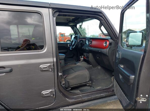 1C4HJXFG5LW125364 2020 JEEP WRANGLER UNLIMITED Black Front interior view