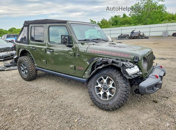 1C4HJXFG5MW663290 2021 JEEP WRANGLER Green Front right
