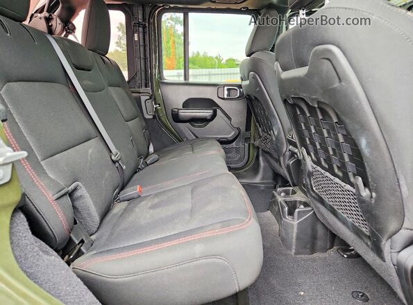 1C4HJXFG5MW663290 2021 JEEP WRANGLER Green Rear interior view