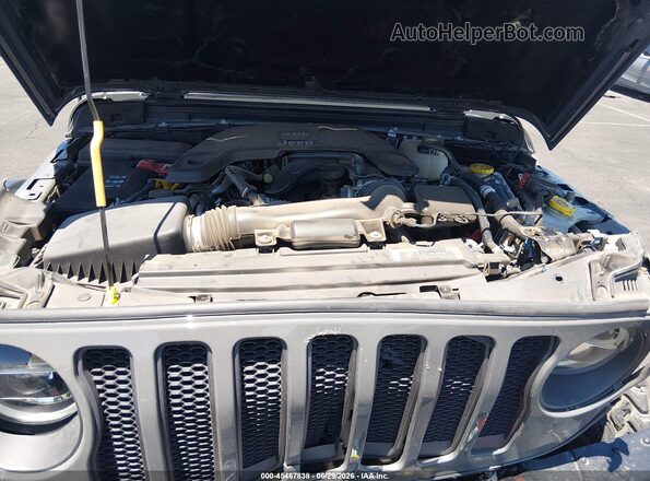 1C4HJXFG7MW613040 2021 JEEP WRANGLER UNLIMITED Серебряный Вид сзади