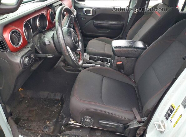 1C4HJXFG7PW560862 2023 JEEP WRANGLER Green Widok wnętrza z przodu