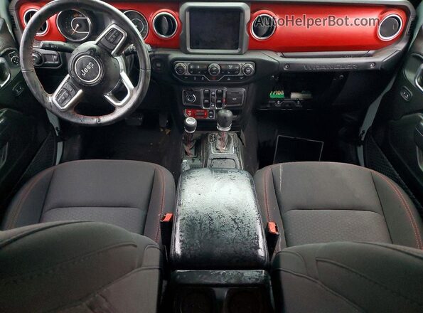 1C4HJXFG7PW560862 2023 JEEP WRANGLER Green Widok deski rozdzielczej