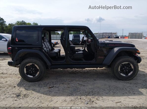 1C4HJXFG8JW148523 2018 JEEP WRANGLER UNLIMITED Black Widok wnętrza z tyłu