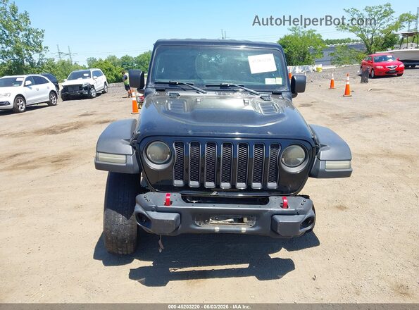1C4HJXFN0JW141600 2018 JEEP WRANGLER UNLIMITED Black Vista del cuadro de instrumentos