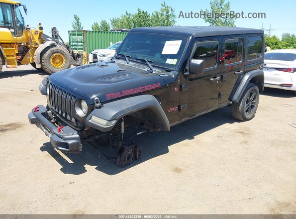 1C4HJXFN0JW141600 2018 JEEP WRANGLER UNLIMITED Black Vista tres cuartos delantera izquierda
